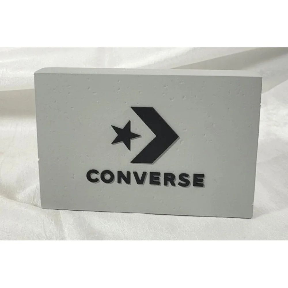 Converse MDF Chipboard Retail Advertising Block Sign 4